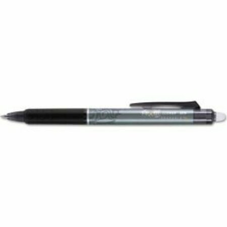 PILOT Pilot FriXion Clicker Erasable Retractable Gel Pen, 0.5mm, Black Ink/Barrel, Dozen 32520